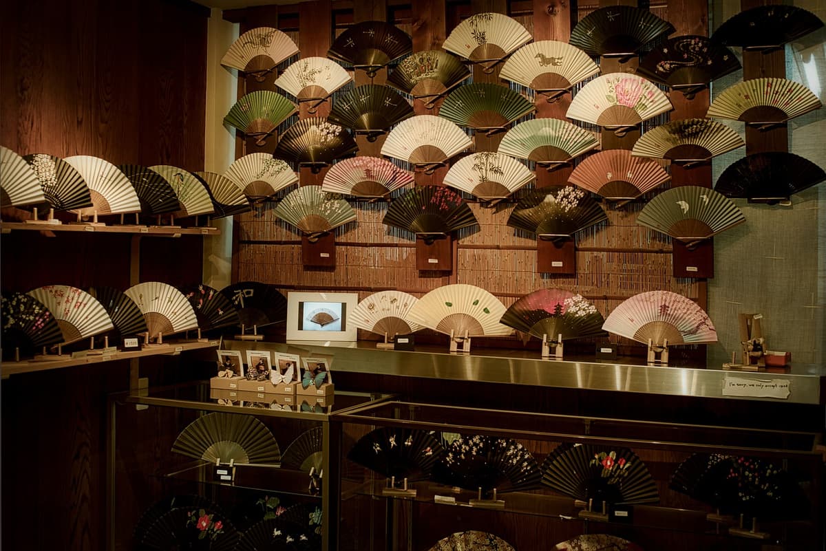 Luxury boutique with high-end products